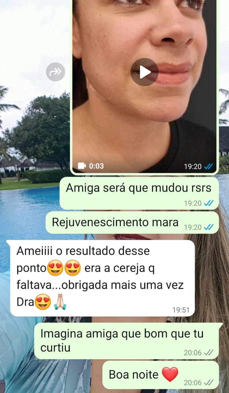 Mensagem de paciente